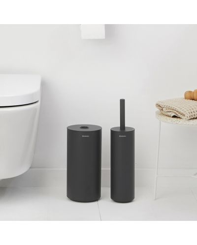 Set de 3 accesorii pentru toaletă Brabantia - MindSet, Mineral Infinite Grey - 2