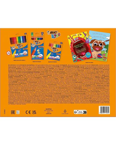 Set de colorat BIC Kids - 38 piese - 2