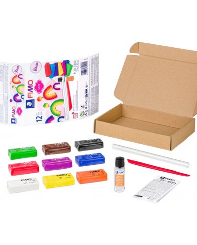 Set de lut Staedtler Fimo Soft - Basic, 12 piese - 2