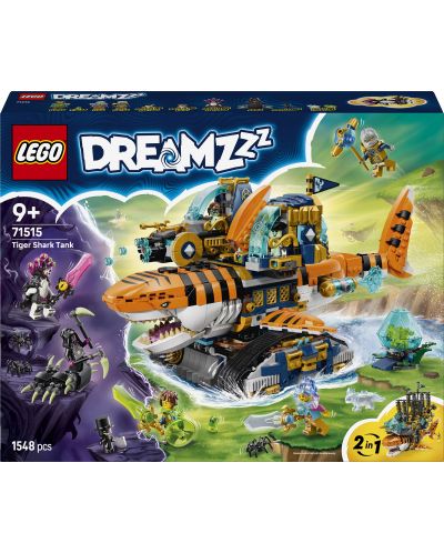 Constructor LEGO DREAMZzz -Acvariu cu rechini tigru (71515)