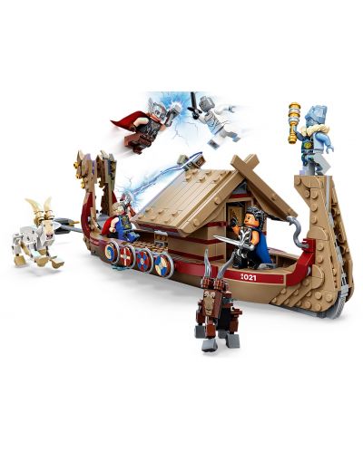 Constructor Lego Marvel Super Heroes - Nava caprei (76208) - 3
