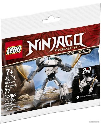 Constructor LEGO Ninjago - Mini robotul lui Titania (30591) - 1