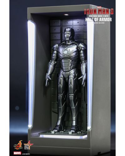 Set figurine Hot Toys Marvel: Iron Man - Hall of Armor, 7 buc. - 4