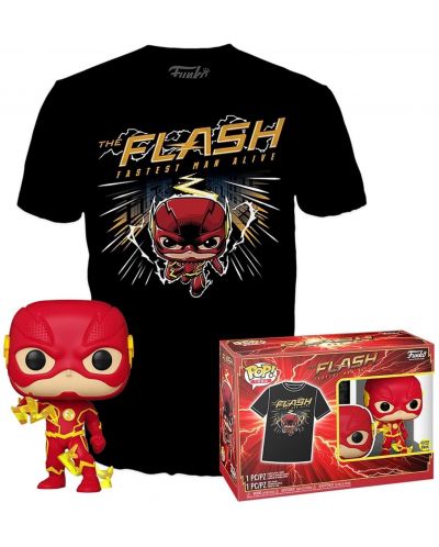 Set Funko POP! Collector's Box: DC Comics - The Flash (The Flash) (Glows in the Dark) - 1