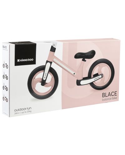 Bicicletă de echilibru  KikkaBoo - Blace, Pink - 9