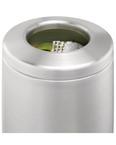 Coș de gunoi pentru masă Brabantia - 2.3 l, Matt Steel	 - 2