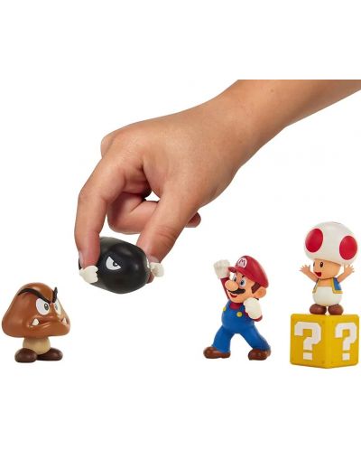 Set figurine Jakks Pacific - Super Mario, 5 bucăți - 2