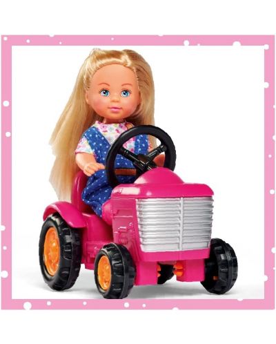 Set Simba Toys Evi Love - Evie cu un tractor - 2