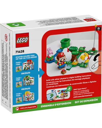 Constructor de adăugare LEGO Super Mario - Pădurea minunată a lui Yoshi (71428) - 5