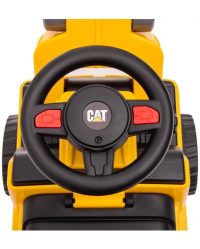 Mașinuța pentru împingere CAT - Incarcator pe pneuri, galben - 6