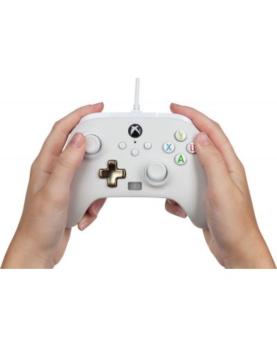 Controller PowerA - Enhanced, pentru Xbox One/Series X/S, White Mist - 7