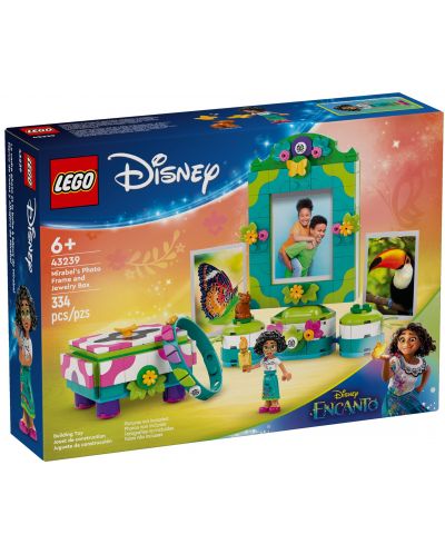 Constructor LEGO Disney - Rama foto și cutia de bijuterii Mirabel (43239) - 1