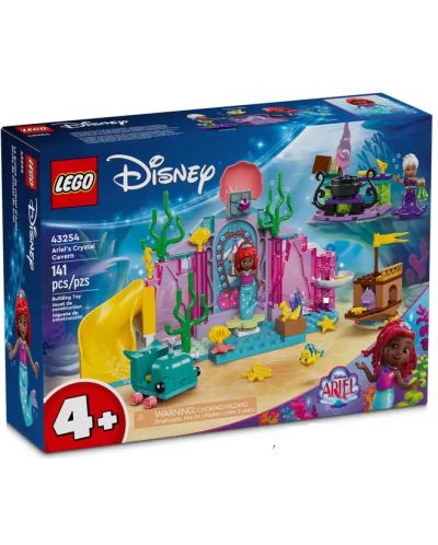 Constructor LEGO Disney Princess - Peștera de cristal a lui Ariel (43254 - 1