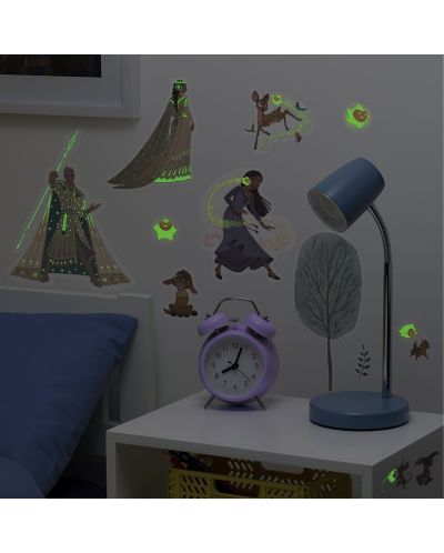 Set stickere Paladone Disney: Wish - Characters (Glow in the Dark) - 3
