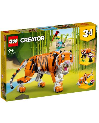 Set constructie Lego Creator - Tigru maiestuos 3 in 1 (31129) - 2