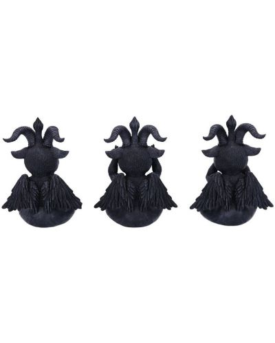 Set de figurine Nemesis Now Adult: Cult Cuties - Three Wise Baphoboo, 13 cm - 3