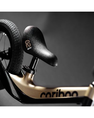 Bicicletă de echilibru Cariboo - Magnesium Air, negru/auriu - 5