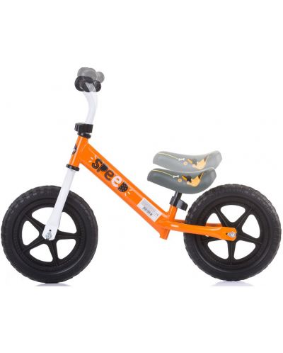 Bicicletă de echilibru Chipolino - Speed, portocalie - 2