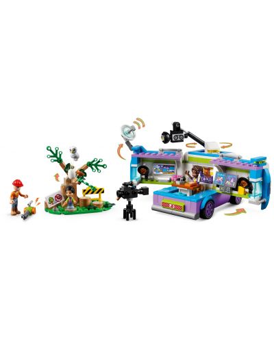Constructor LEGO Friends - Autobuz de știri (41749) - 3
