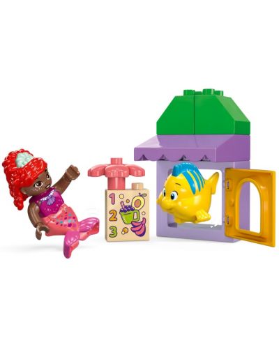 Constructor LEGO Duplo (10420) - Chioșcul cu cafea al lui Ariel și Flounder  (10420) - 4