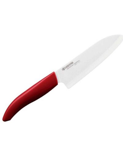 Set cuțit ceramic cu decojie Kyocera - roșu - 2