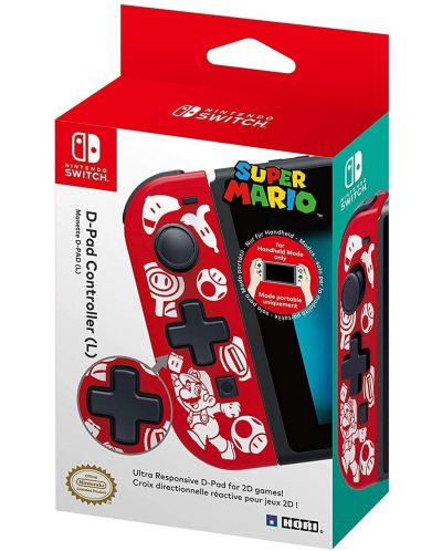Controller Hori D-Pad (L) - Noua ediție Super Mario (Nintendo Switch) - 4