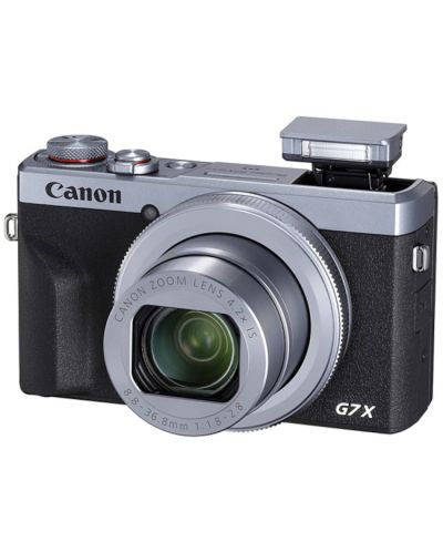 Aparat foto Canon - Powershot G7X Mark III, argintiu/negru | Ozone.ro