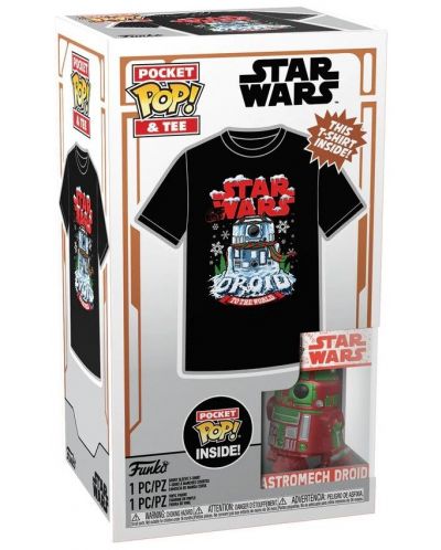 Set Funko POP! Collector's Box: Movies - Star Wars (Holiday R2-D2) (Metallic) - 6