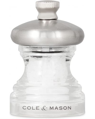 Set moară de sare și piper Cole & Mason - Button, 6,5 cm - 3