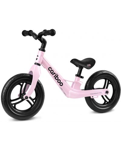 Bicicletă de echilibru Cariboo - Magnesium Pro, roz - 3
