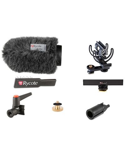 Set accesorii pentru microfon Rycote - Classic-Softie 12cm, gri - 1