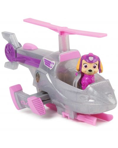 Set de vehicule Spin Master Paw Patrol: The Mighty Movie - Skye și Chase - 4