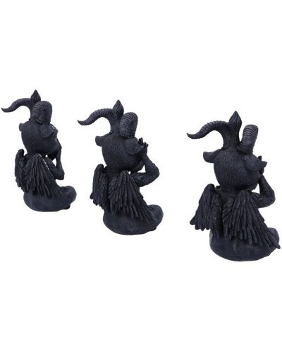 Set de figurine Nemesis Now Adult: Cult Cuties - Three Wise Baphoboo, 13 cm - 4