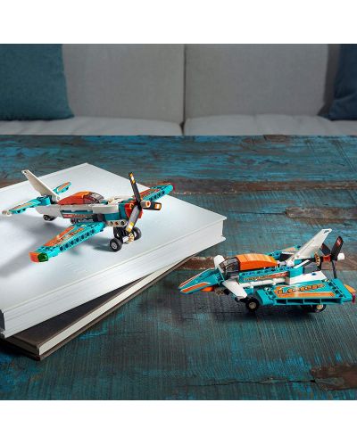 Set de construit Lego Technic - Avion pentru intreceri (42117) - 6
