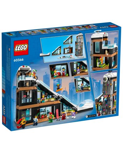 Constructor LEGO City - Centru pentru schi și alpinism (60366) - 10
