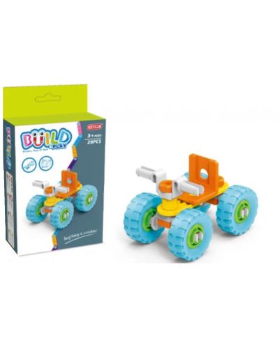 Constructor Hanye Build and play - Buggy, 20 piese - 1