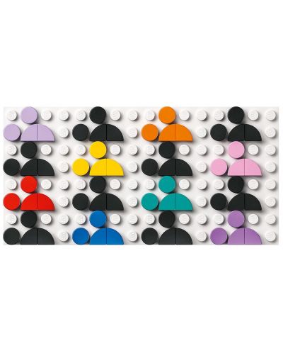 Constructor LEGO Dots - Cutie proiect școlară Mickey Mouse și Minnie Mouse (41964) - 3