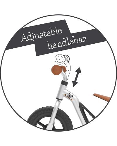 Bicicleta fara pedaleChillafish Charlie - Argintie - 5