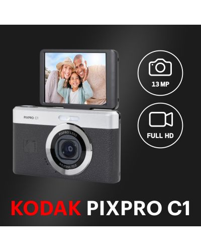Aparat foto compact Kodak - Pixpro C1, 13MP + card de memorie