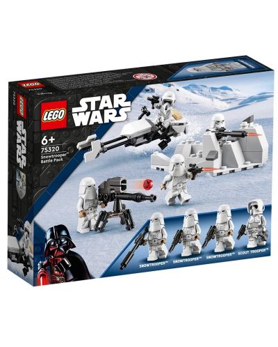 Constructor Lego Star Wars - Snowtrooper, pachet de lupta (75320) - 1