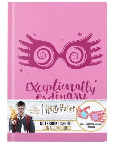 Set caiet și separator de cărți CineReplicas Movies: Harry Potter - Luna Lovegood - 5