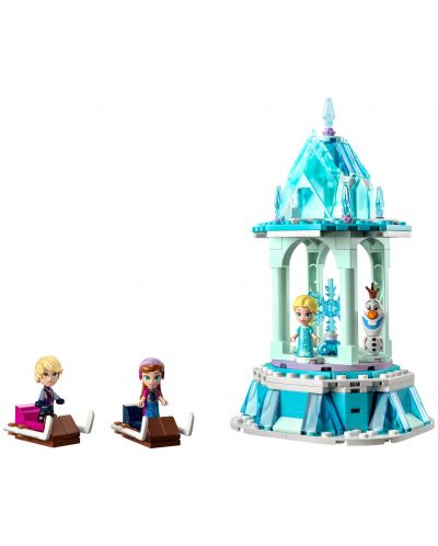 Constructor LEGO Disney - Caruselul magic al Annei și Elsei (43218) - 2