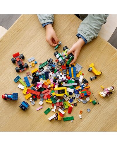 Set de construit Lego Classic - Caramizi si roti (11014) - 5