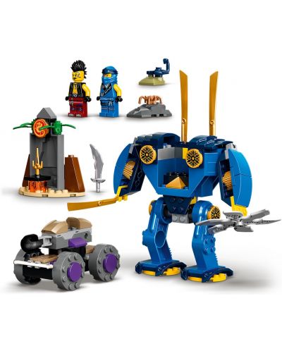 Set de construit Lego Ninjago - Jay's Electro Mech (71740) - 2