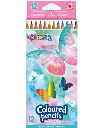 Colorino - Set de creioane colorate Dreams, 12 culori - 1