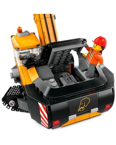 Constructor  LEGO City - Excavator galben de construcții (60420)  - 5