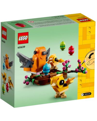 Constructor LEGO Creator - Cuib de pasăre (40639) - 2