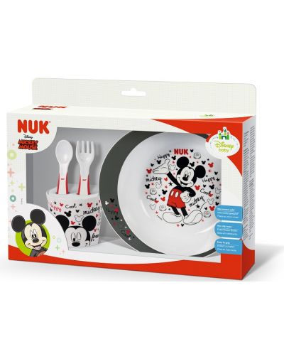 Set hranire bebe Nuk - Mickey - 2