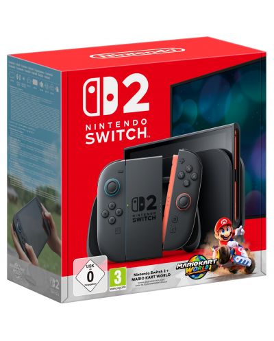 Consolă Nintendo Switch 2 + Mario Kart World Bundle | Ozone.ro