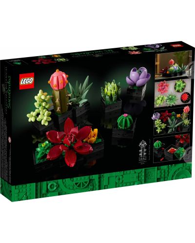 Constructor LEGO Icons Botanical - Suculent (10309) - 7